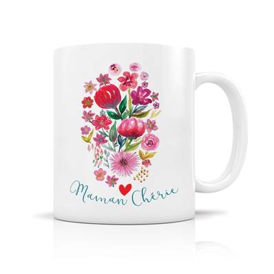 MUG + BOITE MAMAN CHERIE FOLK