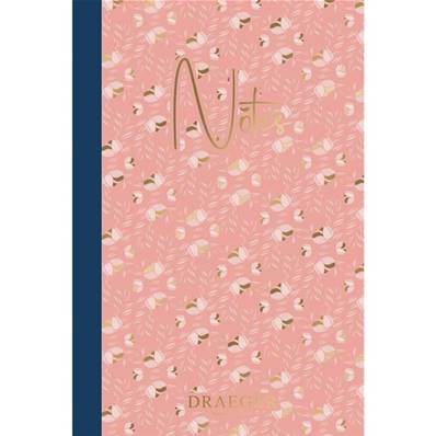 CARNET A6 POINTS - NOTES ROSE/BLEU