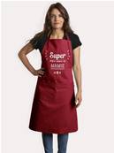 TABLIER ADULTE SUPER MAMIE BORDEAUX