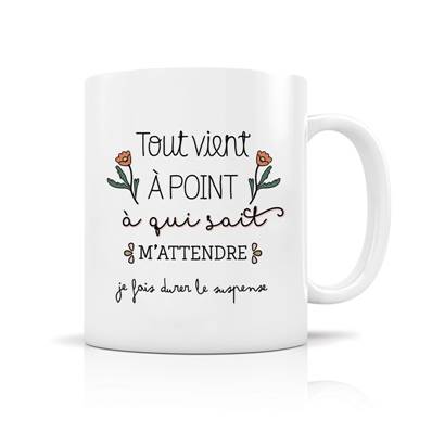 MUG + BOITE TOUT VIENT A POINT