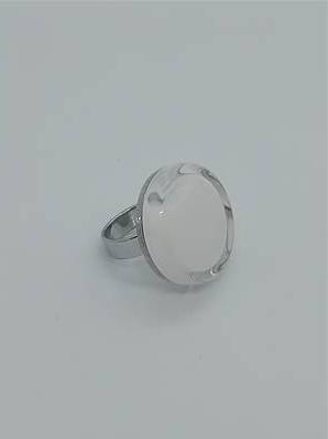 Bague Cachou Milk Blanc