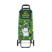 CHARIOT DE COURSES ISOTHERME CHAT BONHEUR