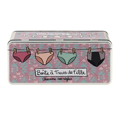 BOITE METAL TRUCS DE FILLE REGLES