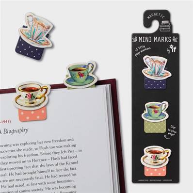 MARQUE PAGES MAGNETIQUE X3 - CUPS OF TEA