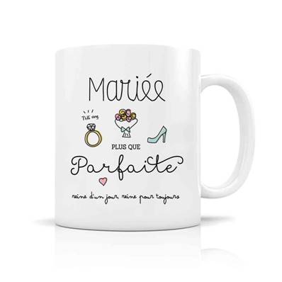 MUG + BOITE MARIEE PLUS QUE PARFAITE