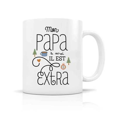 MUG + BOITE MON PAPA IL EST EXTRA