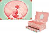 BOITE MUSIQUE BIJOUX LIBELLULE - 9506