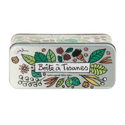BOITE METAL TISANE EFFUSION D'INFUSION