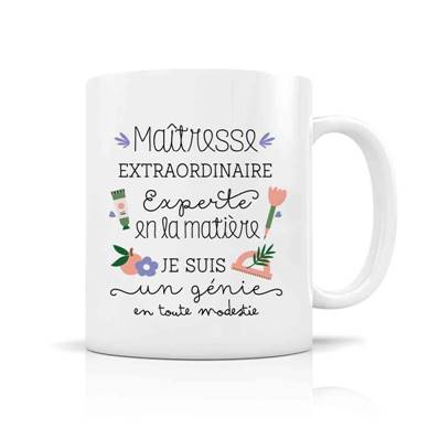 MUG + BOITE MAITRESSE EXTRAORDINAIRE