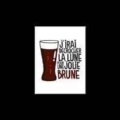 AFFICHE AGE BIERE BRUNE