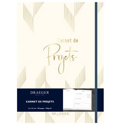CAHIER A5 DE PROJETS - BLANC
