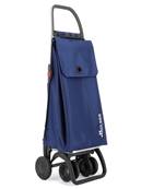 CHARIOT 4 ROUES PIVOTANTES PLIABLE BLEU KLEIN