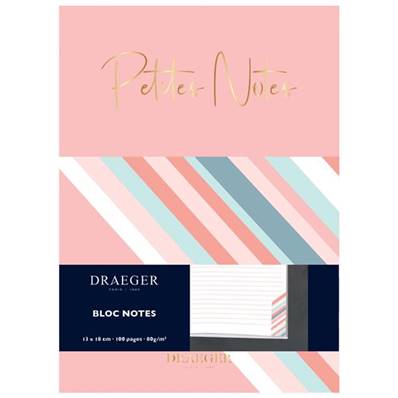 BLOC NOTES ROSE