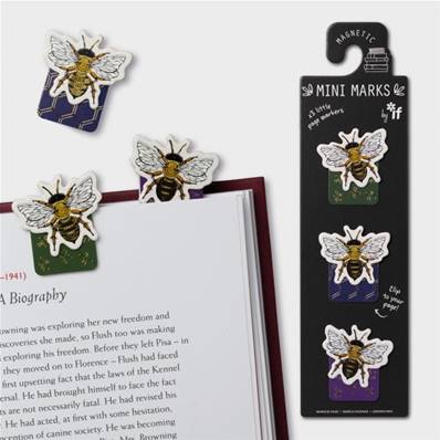 MARQUE PAGES MAGNETIQUE X3 - ABEILLES
