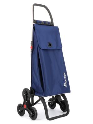 CHARIOT 6 ROUES PLIABLE BLEU KLEIN