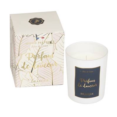 BOUGIE + BOITE PARFUM DE DOUCEUR