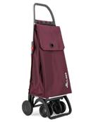CHARIOT 4 ROUES PIVOTANTES PLIABLE BURDEOS VIOLET