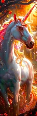 MARQUE PAGES 3D - LICORNE