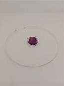 Pendentif collier rigide Cachou Milk Violet