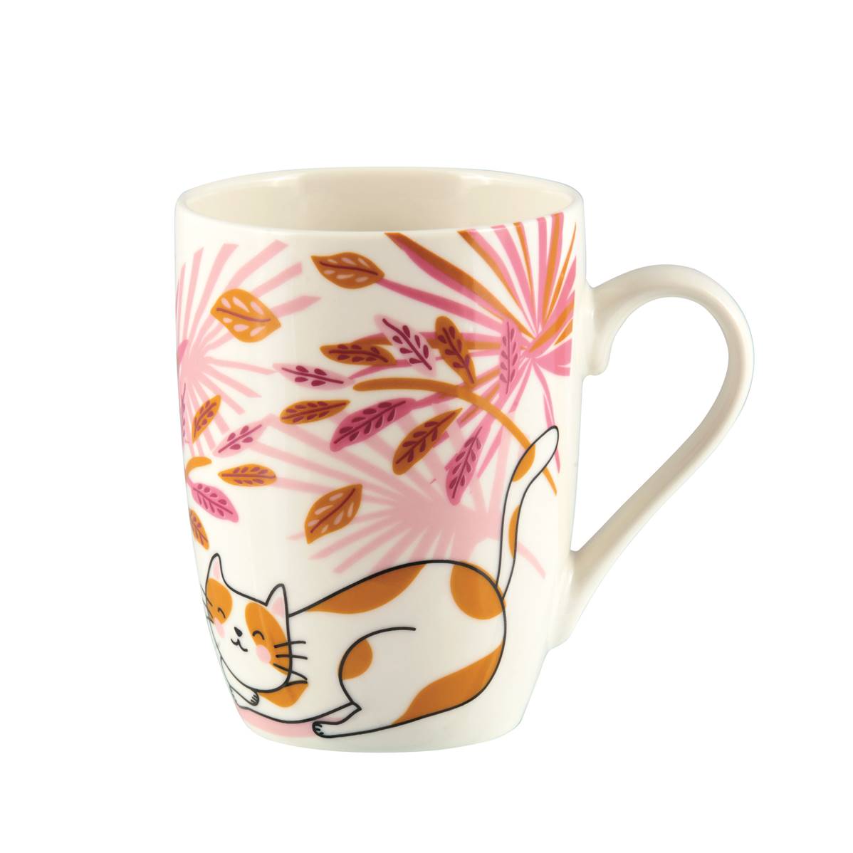 Mug Chat Or - Collection Miaou - Couleur Aléatoire - Jour de Fête