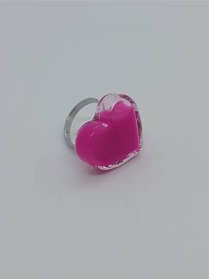 Bague Cœur Rose