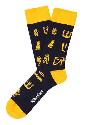 CHAUSSETTES HIEROGLYPHE HOMME