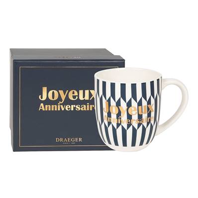 MUG + BOITE JOYEUX ANNIVERSAIRE