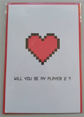 CARTE A5 + ENVELOPPE PLAYER 2