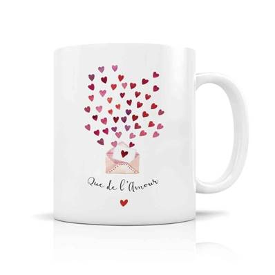 MUG + BOITE QUE DE L'AMOUR