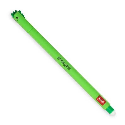 ERASABLE PEN - DINO - GREEN INK - DISPLAY 30 PCS