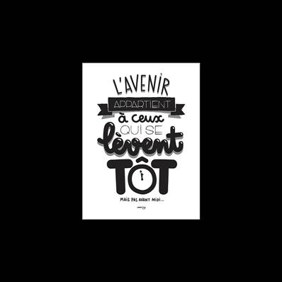 AFFICHE AGE L'AVENIR APPARTIENT