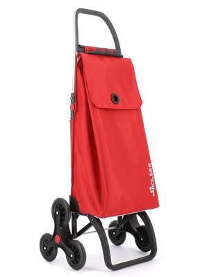 CHARIOT 6 ROUES PLIABLE ROUGE