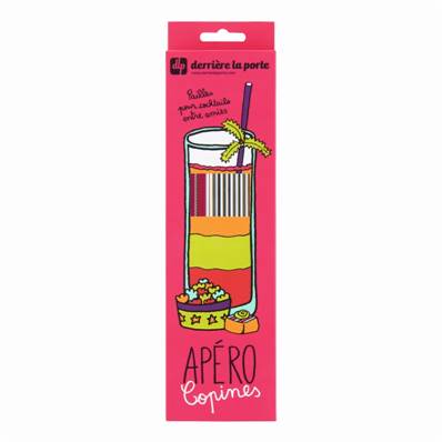 SET 10 PAILLES APERO DES COPINES