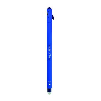 ERASABLE PEN - SHARK - BLUE INK - DISPLAY 30 PCS