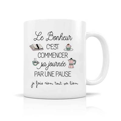 MUG + BOITE LE BONHEUR JOURNEE