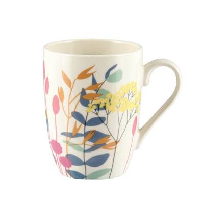 MUG HAUT HERBIER BLANC