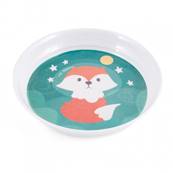 ASSIETTE CREUSE RENARD