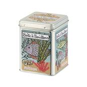 BOITE METAL BOUILLON POISSONS VINTAGE