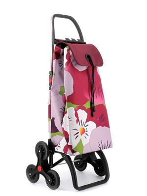 CHARIOT 6 ROUES PLIABLE TAKU FLEURS