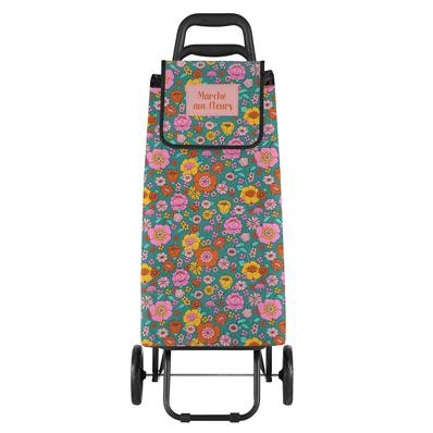 CHARIOT DE COURSES ISOTHERME MARCHE AUX FLEURS
