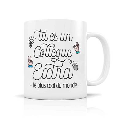 MUG + BOITE TU ES UN COLLEGUE EXTRA