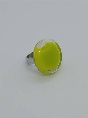 Bague Cachou Milk Vert