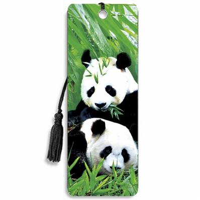 MARQUE PAGES 3D - PANDA