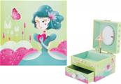 BOITE MUSIQUE CUBE PAPILLON - 9509