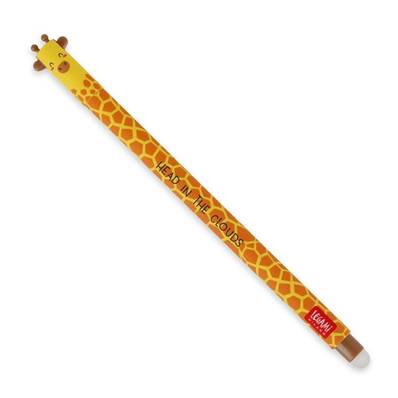 ERASABLE PEN - GIRAFFE - BLACK INK - DISPLAY 30 PCS