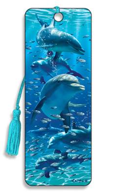 MARQUE PAGES 3D - DAUPHINS