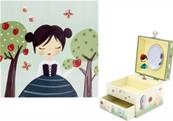BOITE MUSIQUE CUBE POMME - 9538