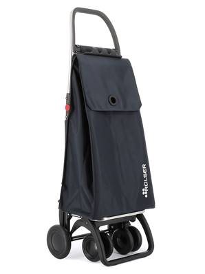 CHARIOT 4 ROUES PIVOTANTES PLIABLE GRIS