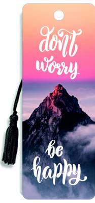 MARQUE PAGES 3D - BE HAPPY