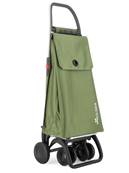 CHARIOT 4 ROUES PIVOTANTES PLIABLE KAKI